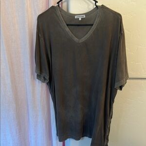 Cotton Citizen Gray Relaxed Short Sleeve T-Shirt